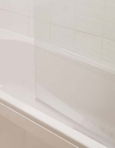 New shower screen fitted