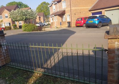Before Garden Railings